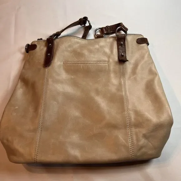 The Sak Ashland Leather Tote Messenger Bag (Shadow) - Picture 4 of 5